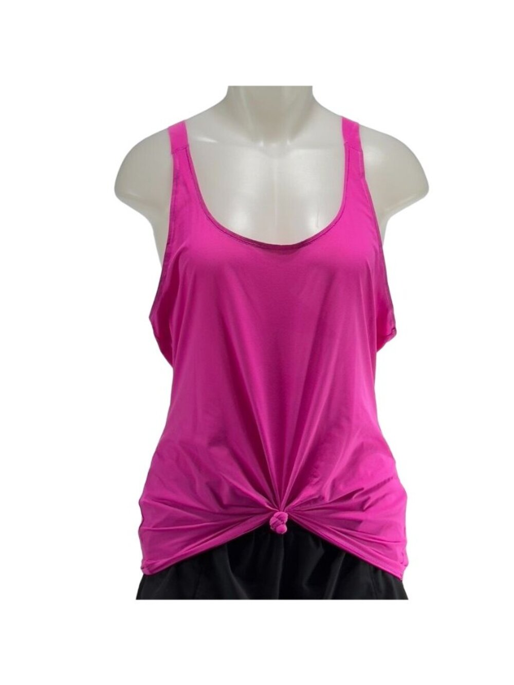 ATHLETA Top Athletic Deep Pink Sleeveless Women's Size L